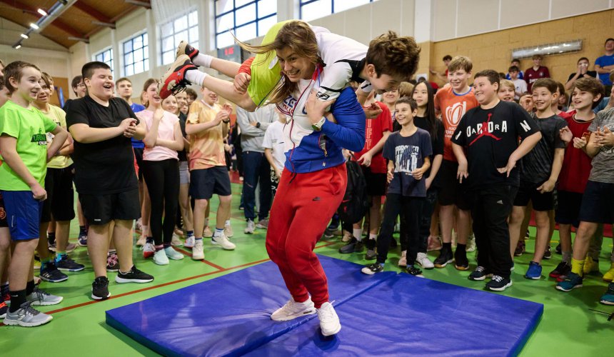 Sčítání doby covidové! Školáci z Čakovic si užili podporu hvězdných sportovců