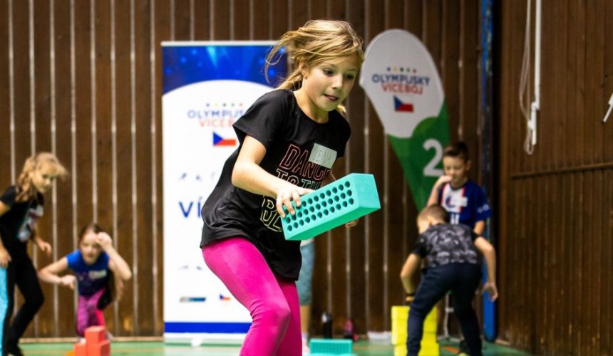 Děti překážkové dráhy milují! Zkuste čtvrtou Olympijskou výzvu