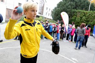 Baseballová show na ZŠ Miletín