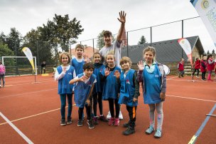 Olympijský trénink s Františkem Doubkem na ZŠ Světlá pod Ještědem