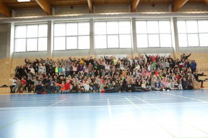 Olympijský trénink s Petrem Pilátem na ZŠ Golčův Jeníkov