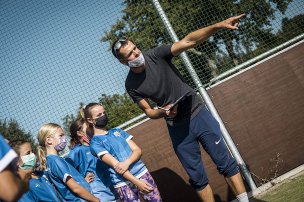 Olympijský trénink s Petrem Frydrychem v ZŠ Úpice-Lány