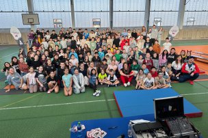 Olympijský trénink s Adélou Hanzlíčkovou na 6.ZŠ Cheb