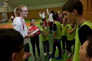 Trénink s olympionikem na ZŠ Velká nad Veličkou