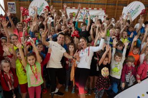 Olympijský trénink s Jířím Ježkem na ZŠ Kutná Hora, Jiráskovy sady