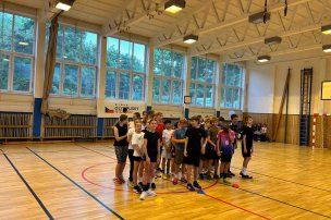 Olympijský trénink s Míšou Hrubou, 22.ZŠ Plzeň