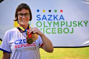 Sportovní den Paralympijské výzvy s Evou Datinskou v Kamenici
