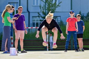 Sportovní den Paralympijské výzvy s Evou Datinskou v Praze