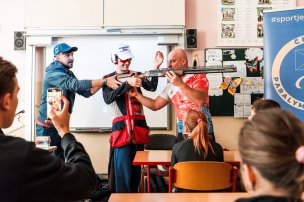 Sportovní den Paralympijské výzvy s Miroslavem Lidinským ve Voticích